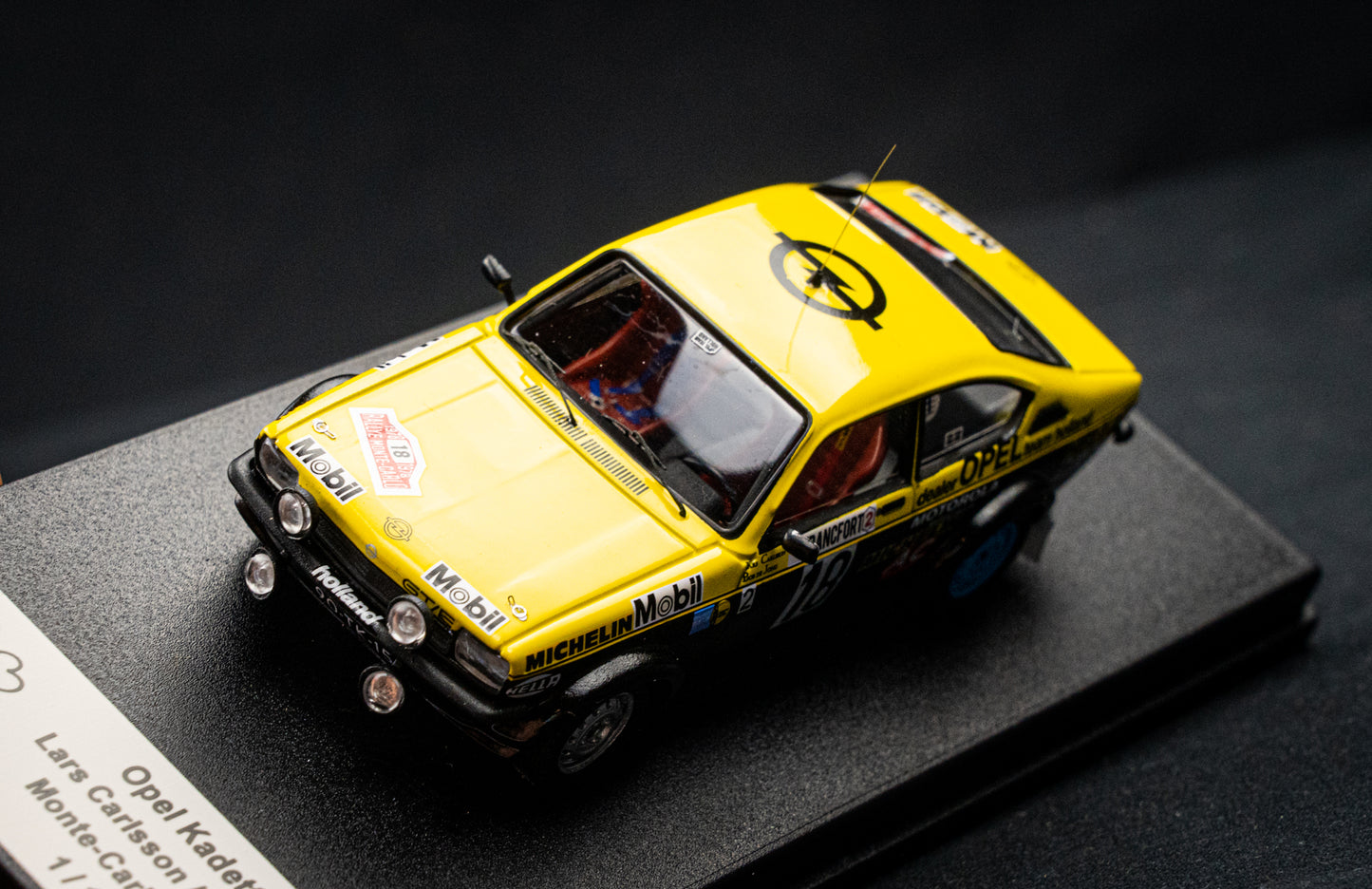 Opel Kadett GT/E DSN lim. 1/150 Stk. #18 L. Carlsson / de Jong Ra - Rallye Monte Carlo 1978