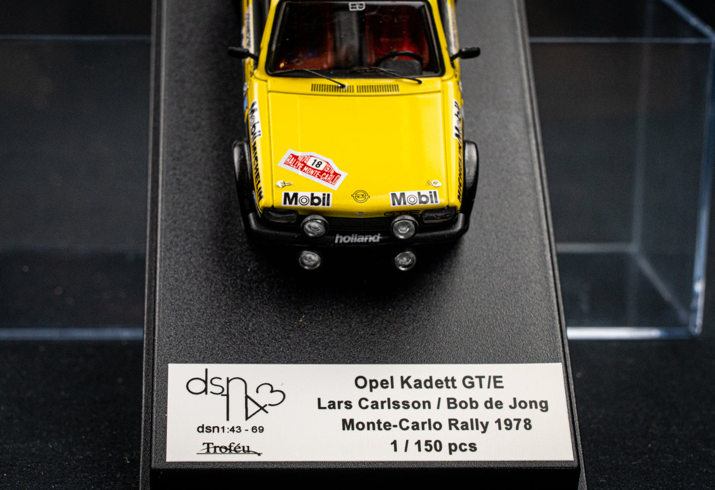 Opel Kadett GT/E DSN lim. 1/150 Stk. #18 L. Carlsson / de Jong Ra - Rallye Monte Carlo 1978