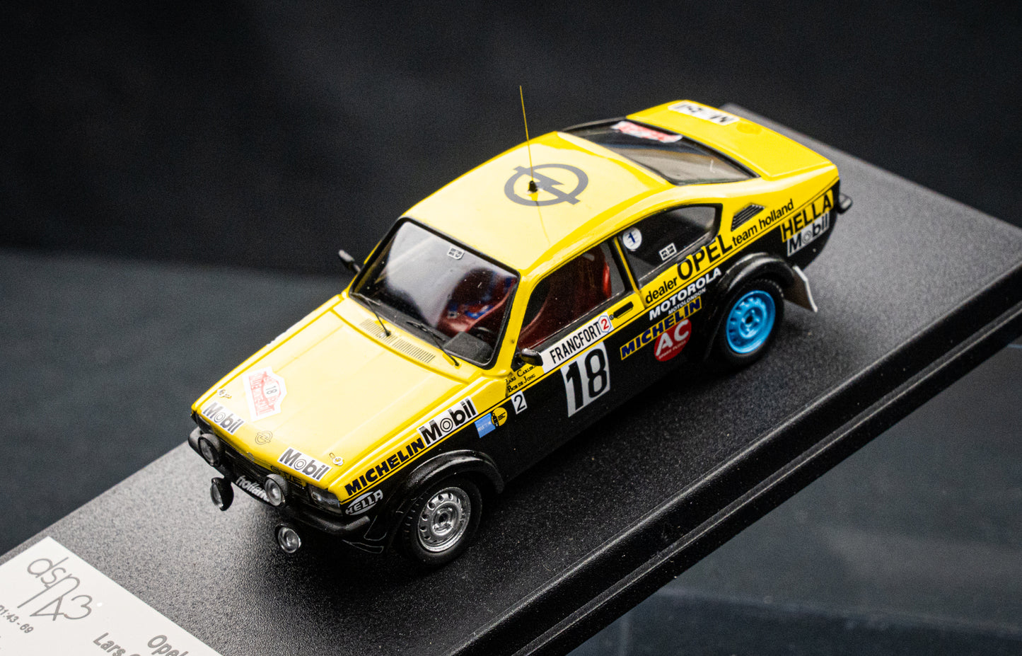 Opel Kadett GT/E DSN lim. 1/150 Stk. #18 L. Carlsson / de Jong Ra - Rallye Monte Carlo 1978