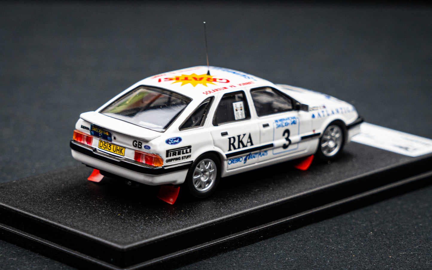 Ford Sierra XR 4x4 lim. 1/150 Stk. #3 S. Blomquist / B. Mellander 2nd Schweden Rallye 1988