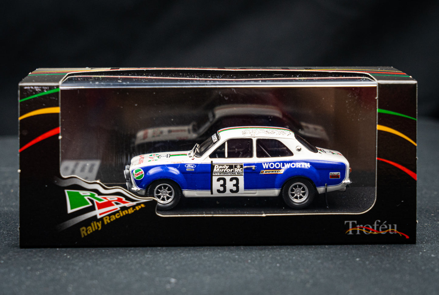 Ford Escort Mk1 lim. 1/150 Stk. #33 V. Preston / P. White RAC Rallye 1973