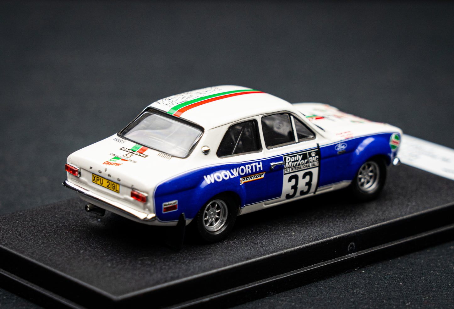 Ford Escort Mk1 lim. 1/150 Stk. #33 V. Preston / P. White RAC Rallye 1973