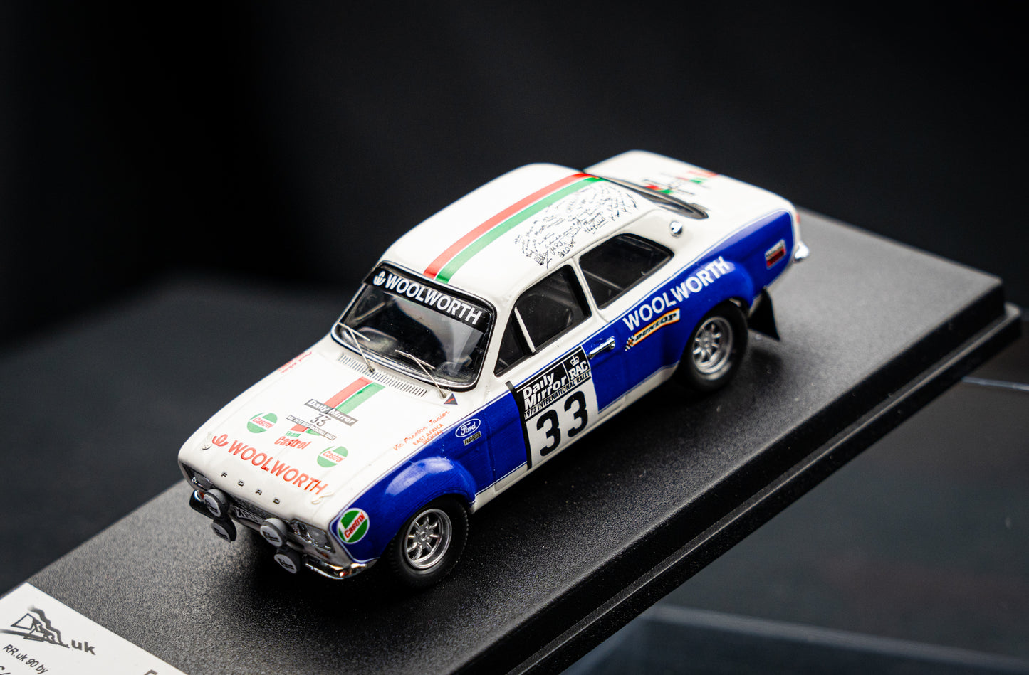 Ford Escort Mk1 lim. 1/150 Stk. #33 V. Preston / P. White RAC Rallye 1973