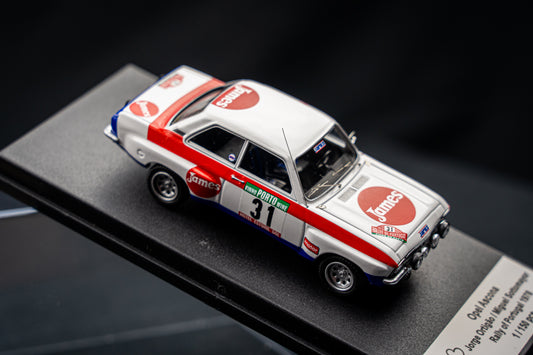 Opel Ascona lim. edition 1/150 Stk. #31 J. Ortigao / M. Sottomayor Portugal Rallye 1978 DSN