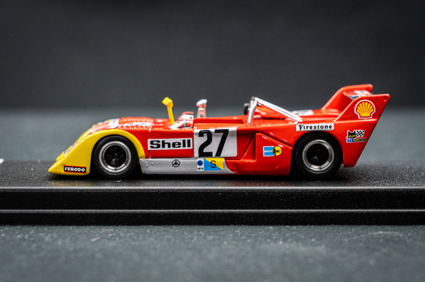 Chevron B26 lim. 1/150 Stk. #27 Dupont / Fischer / Brillat 24h LeMans 1974 DSN Trofeu 1:43