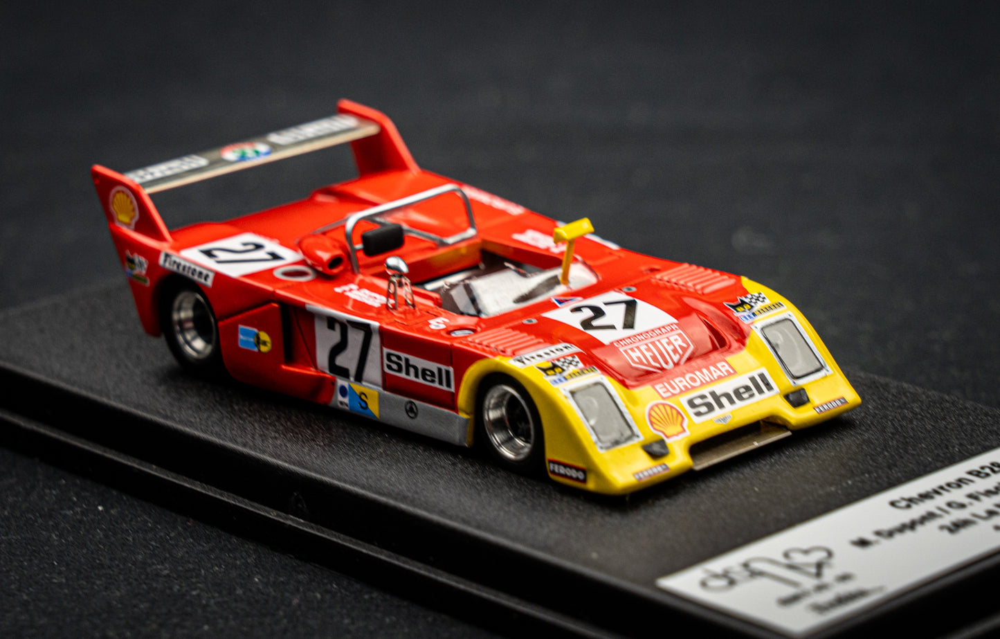 Chevron B26 lim. 1/150 Stk. #27 Dupont / Fischer / Brillat 24h LeMans 1974 DSN Trofeu 1:43