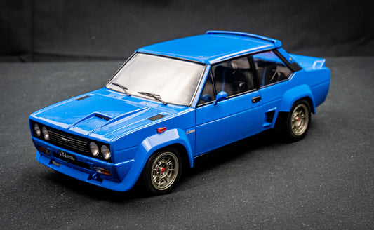 Fiat 131 Abarth 1980 - blau Solido 1:18