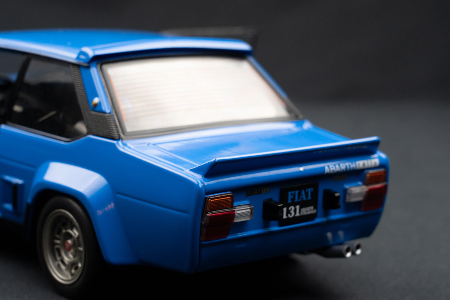 Fiat 131 Abarth 1980 - blau Solido 1:18