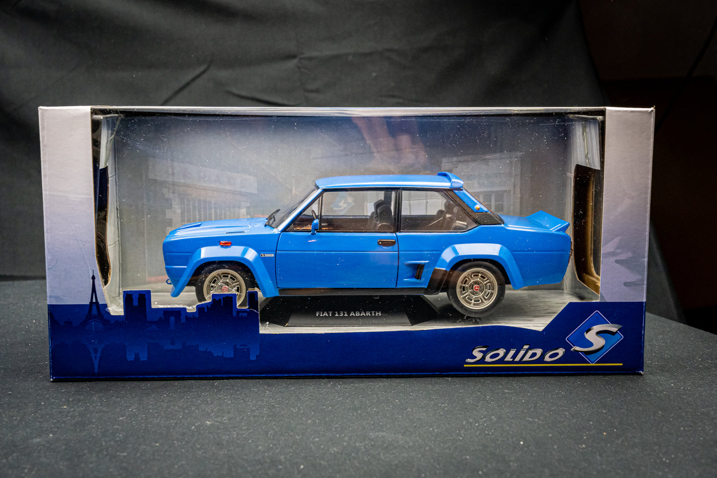 Fiat 131 Abarth 1980 - blau Solido 1:18