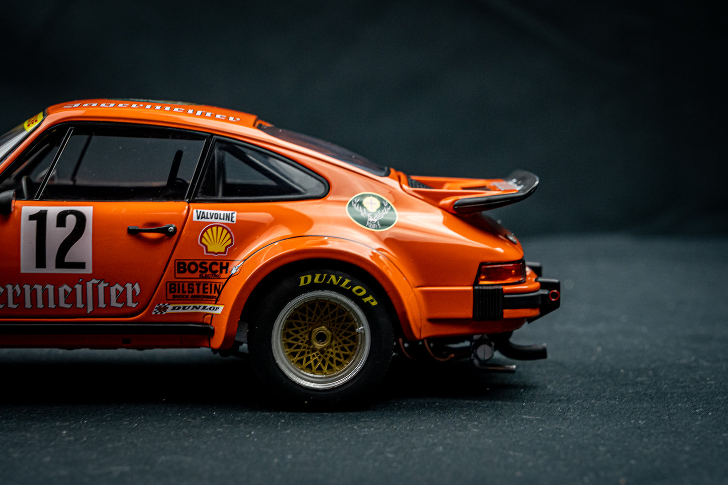 Porsche 934 RSR Jägermeister #12 Sieger Eifelrennen DRM 1976 1:18 Schuco