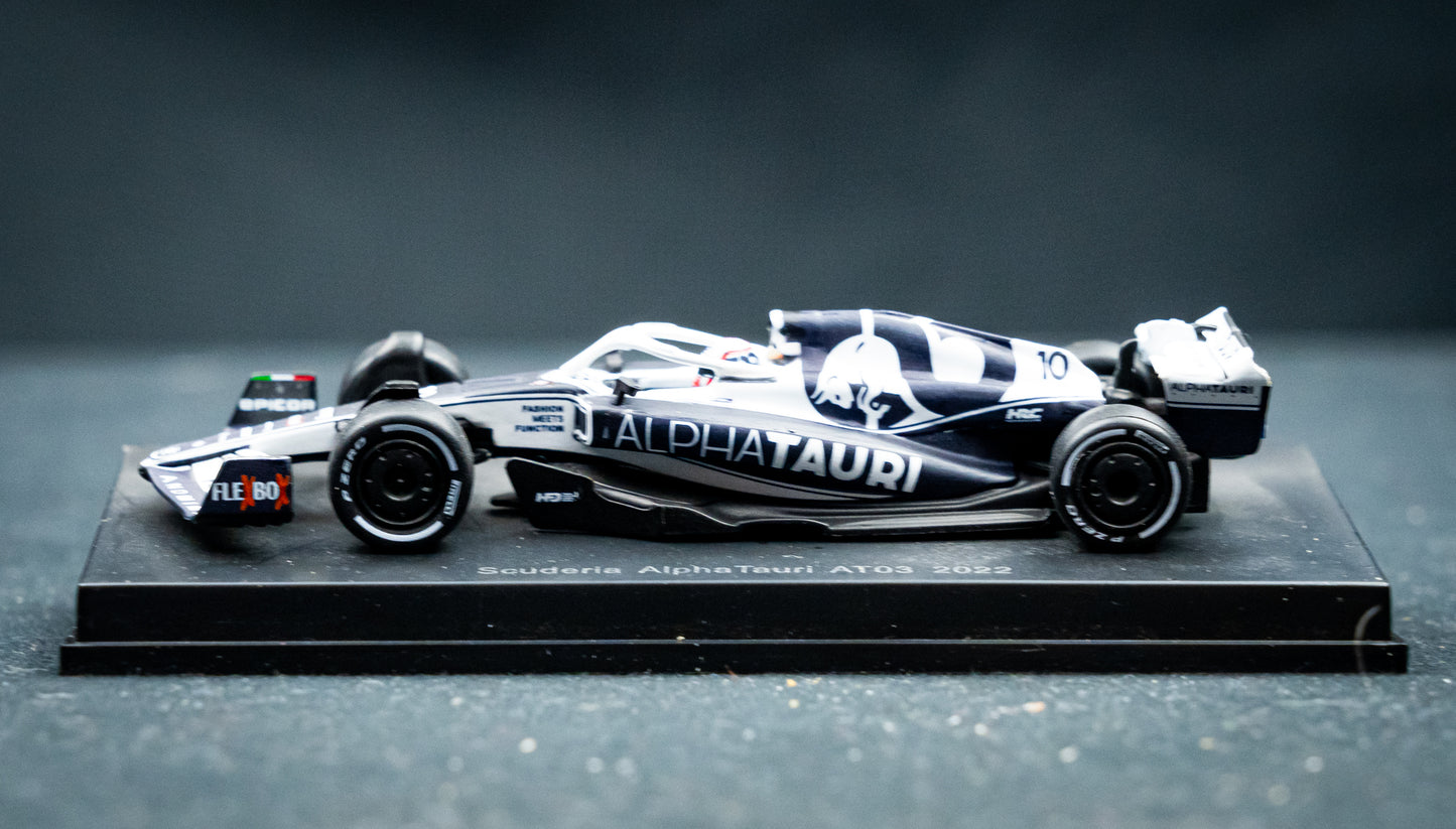 Pierre Gasly Alpha Tauri AT03 #10 Formel 1 2022 1:64 Spark