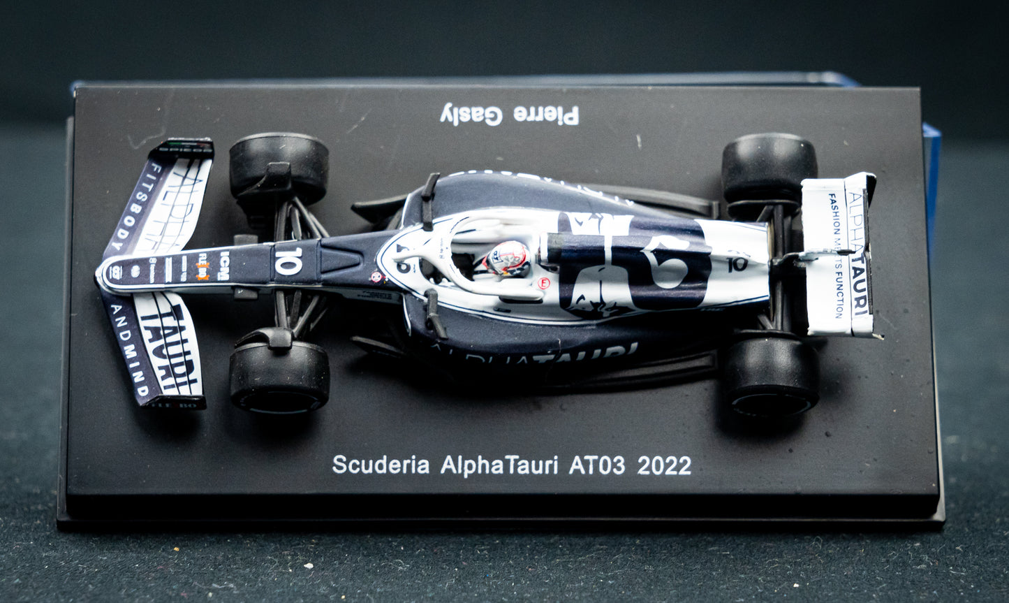 Pierre Gasly Alpha Tauri AT03 #10 Formel 1 2022 1:64 Spark