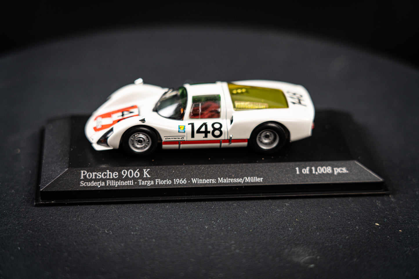 Porsche 906k Winner Targa Florio 1966 - Minichamps 1:43 lim. edition