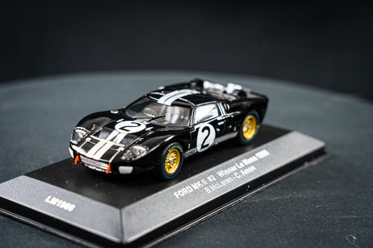 Ford GT40 MkII #2 Winner LeMans 1966 McLaren / Amon IXO 1:43