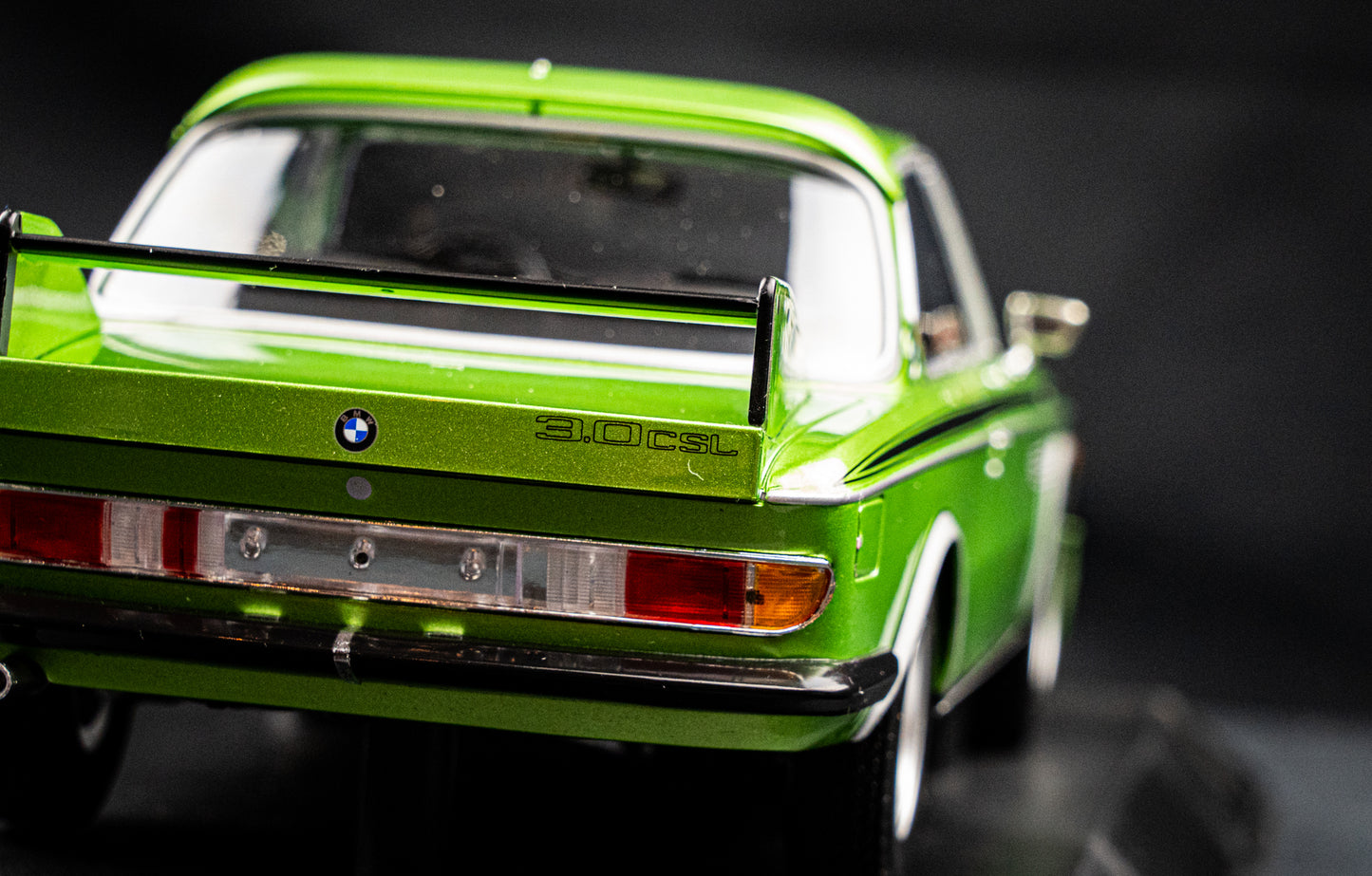 BMW 3.0 CSL E9 1973 grün lim. Edition 504 Stk. - Minichamps 1:18