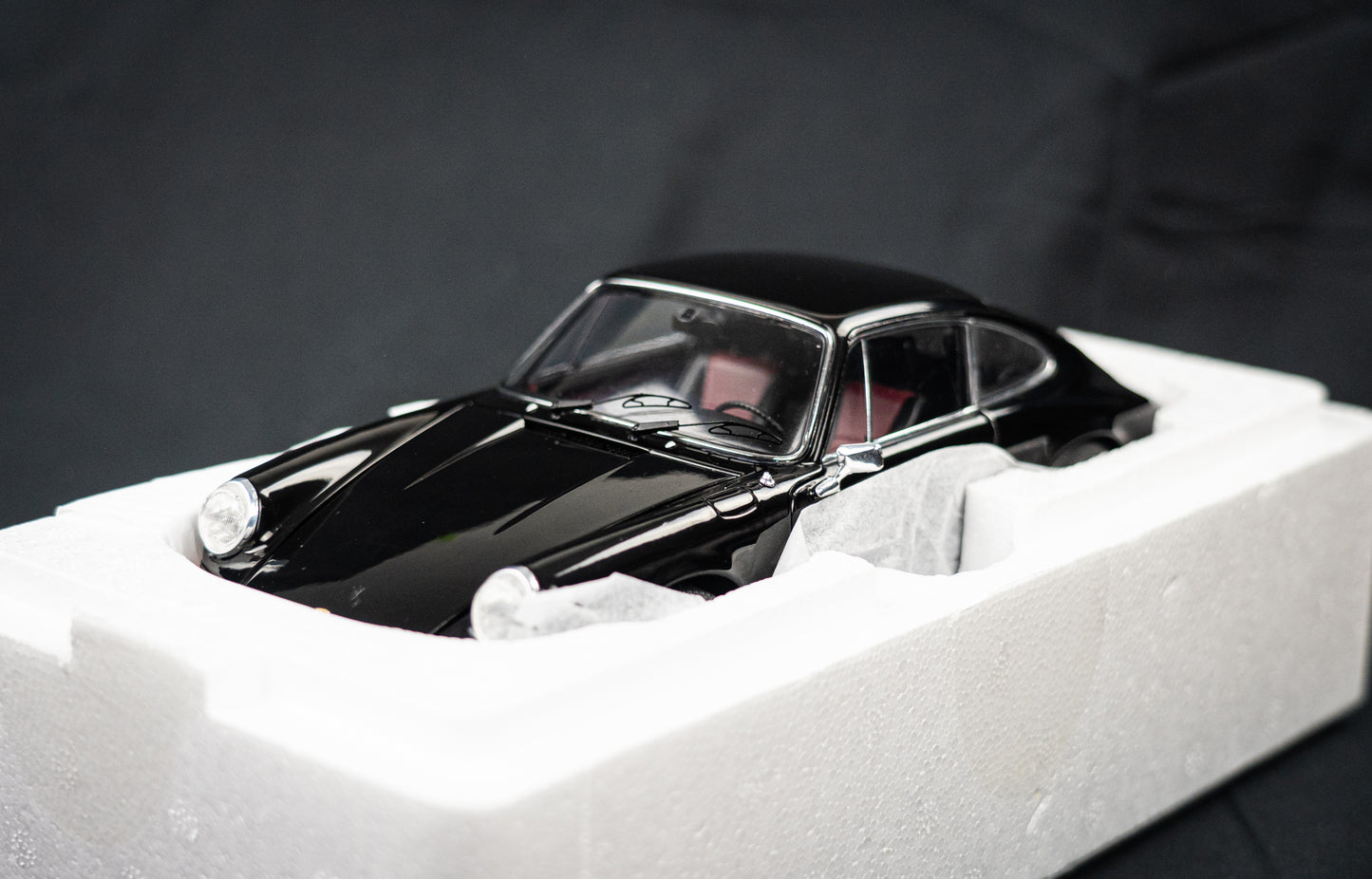 Porsche 911 S Coupe 1973 schwarz, Schuco 1:18