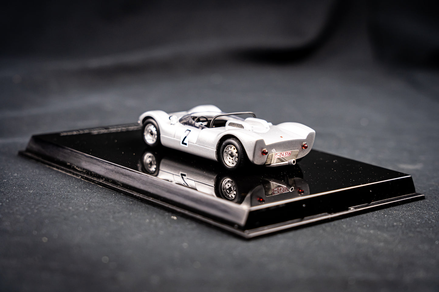 Porsche 906 8 Känguruh #2 Bergpreis Rossfeld 1965 - Gerhard Mitter 1:43