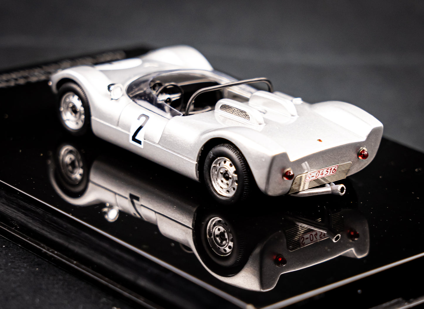 Porsche 906 8 Känguruh #2 Bergpreis Rossfeld 1965 - Gerhard Mitter 1:43