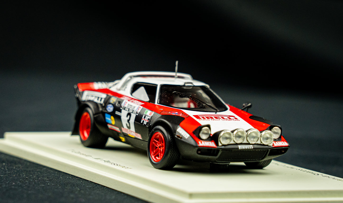 Lancia Stratos HF - T. Carello / M.Perissinot - Rallye Europameisterschaft 1978 Spark 1:43