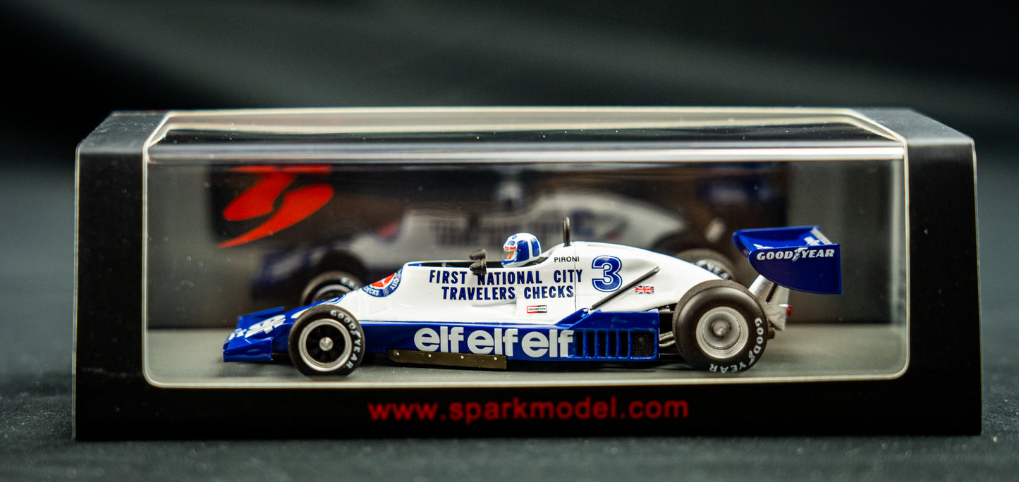 Tyrell 008 #3 Didier Pironi - Formel 1 WM Lauf GP Deutschland / Hockenheim 1978 1:43 Spark