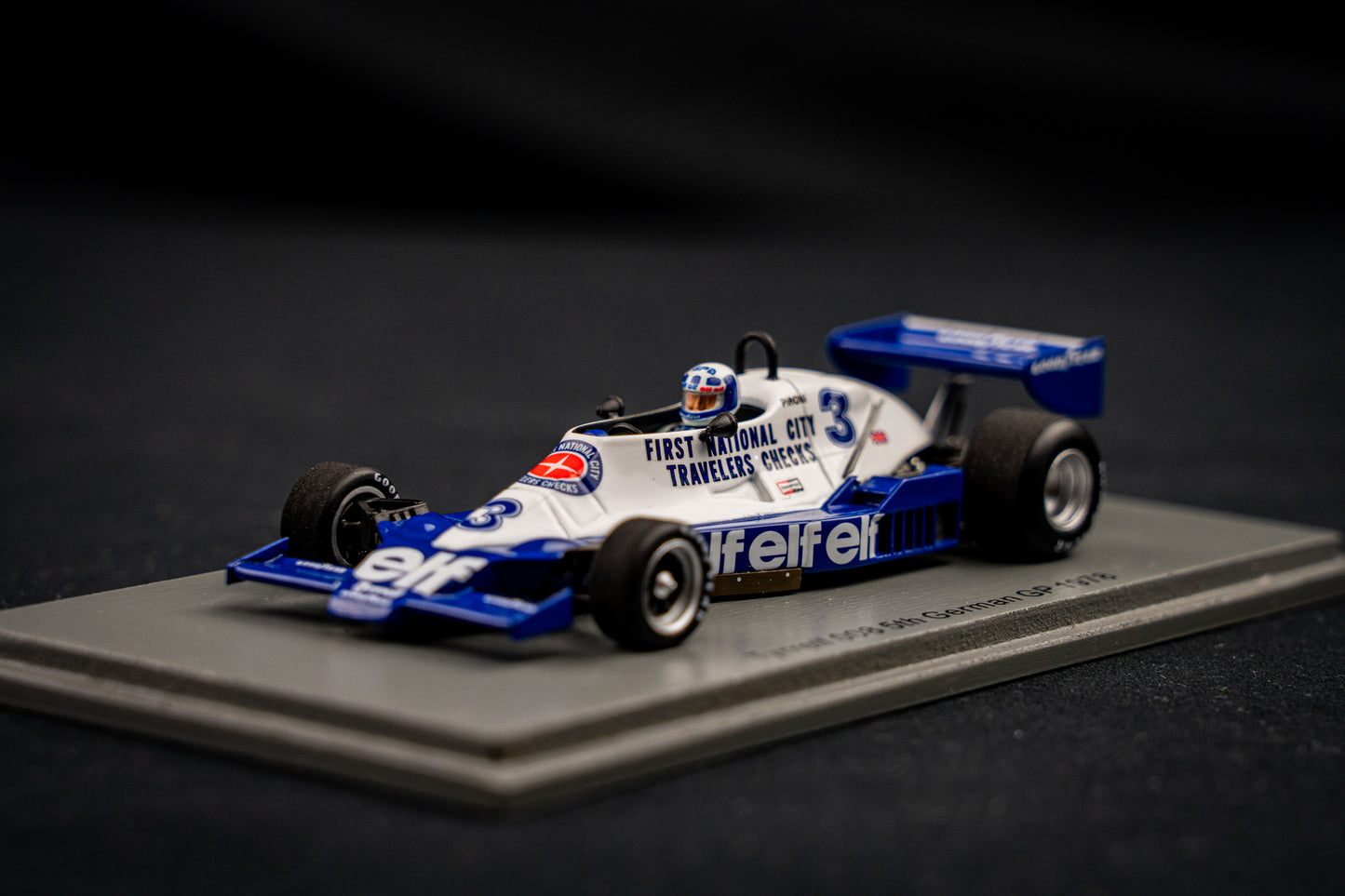 Tyrell 008 #3 Didier Pironi - Formel 1 WM Lauf GP Deutschland / Hockenheim 1978 1:43 Spark