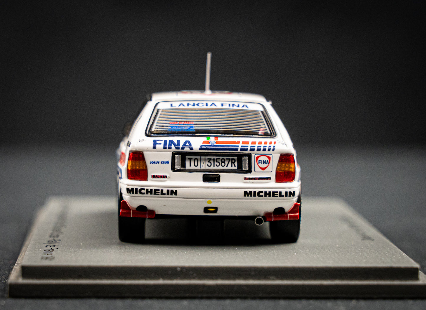 Lancia Delta HF Integrale 16V #1 2nd Tour de Corse Didier Auriol / Bernard Ocelli Spark 1:43