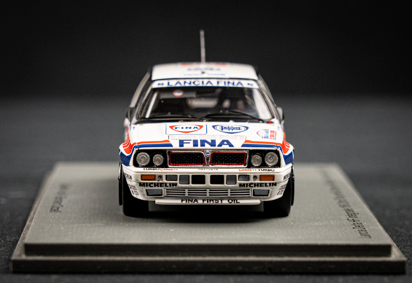 Lancia Delta HF Integrale 16V #1 2nd Tour de Corse Didier Auriol / Bernard Ocelli Spark 1:43