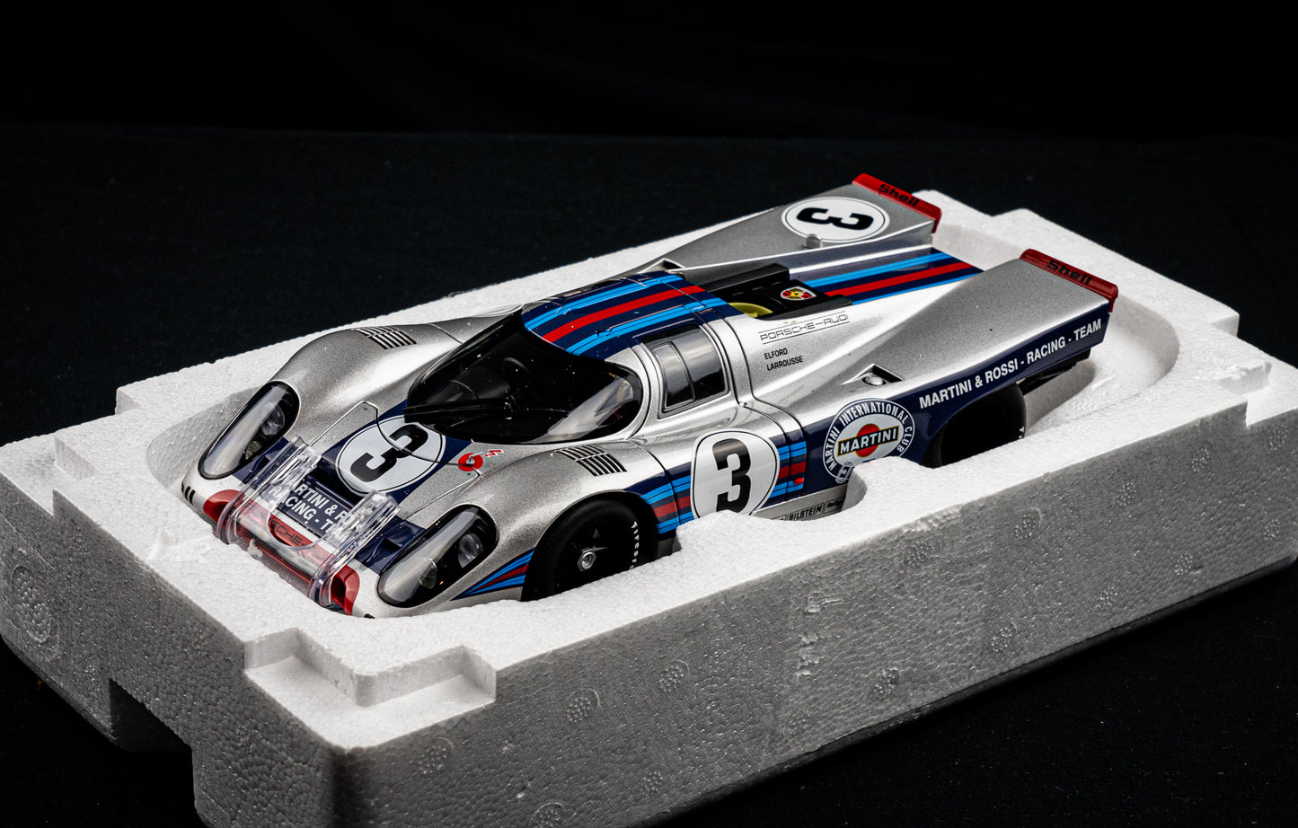 Porsche 917K #3 Vic Elford / Larousse 500 Meilen Sebring von AutoART in 1:18 - sehr selten